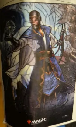BRAND NEW! SEALED! Ultra Pro Wall Art Stained Glass - Teferi - Image 1