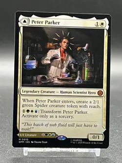 MTG Peter Parker Amazing Spider-Man Mythic M 0010 SPM Marvel's Spider-Man - Image 1