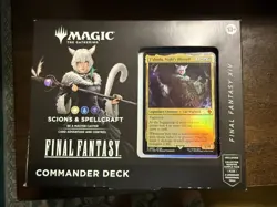 Magic The Gathering Final Fantasy Commander Deck Scions & Spellcraft New Sealed - Image 1