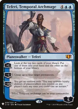 Teferi, Temporal Archmage Light Play, English Magic the Gathering MTG Mystery Bo - Image 1