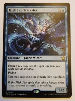 High Fae Trickster FDN #40 Rare Regular NM+ - Image 1