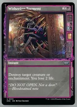 Withering Torment (Showcase) Duskmourn: House of Horror Regular - Image 1