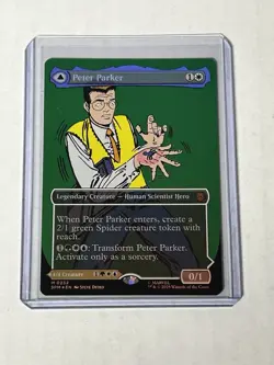 Peter Parker (0232) (Borderless) Marvel's Spider-Man Foil - Image 1
