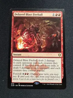 Delayed Blast Fireball Commander - NM - Legends: Battle for Baldur's Gate - MtG - Image 1