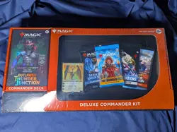 MTG Outlaws of Thunder Junction Deluxe Commander Kit - GRAND LARCENY OTC Sealed - Image 1