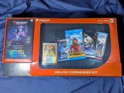 MTG Outlaws of Thunder Junction Deluxe Commander Kit - QUICK DRAW OTC - Sealed - Image 1