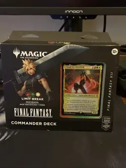 MtG Final Fantasy VII Commander Deck Limit Break NEW/SEALED - Image 1