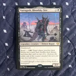 MTG Varragoth, Bloodsky Sire Kaldheim Regular NM KHM 115/285 Magic The Gathering - Image 1
