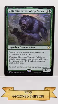 Goreclaw, Terror of Qal Sisma Commander: Bloomburrow Regular - Image 1