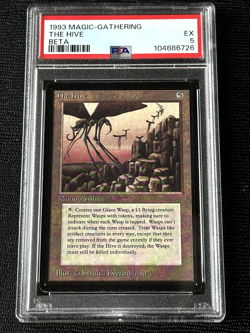 Magic the Gathering Beta The Hive Limited Edition MTG PSA EX - Image 1