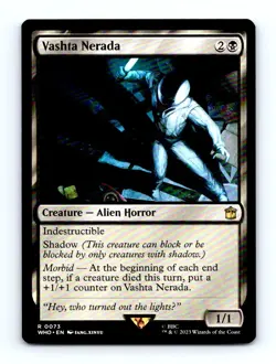 #73 2023 Doctor Who * Vashta Nerada Rare - Image 1