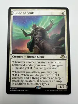 MTG TCG Guide of Souls Modern Horizons 3 Regular - Image 1