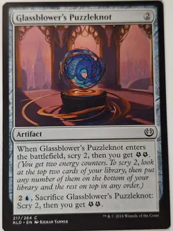 Glassblower's Puzzleknot - Kaladesh - Magic the Gathering MTG Nice! - Image 1