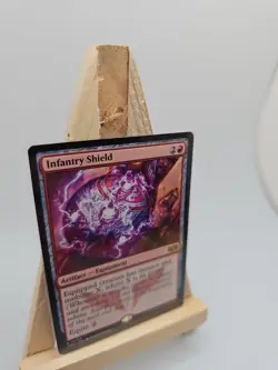 MTG Infantry Shield Commander: Tarkir: Dragonstorm 0035 Near Mint Condition - Image 2