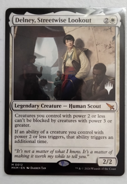 Delney, Streetwise Lookout Promo Pack: Murders at Karlov Manor Mythic NM - Image 1