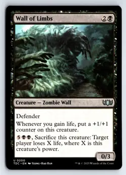 Wall of Limbs -Commander: Tarkir: Dragonstorm - Image 1