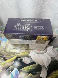 Pokemon TCG Paldean Fates Pokemon Center Elite Trainer Box ETB New Sealed - Image 4