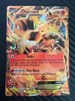 Pokemon TCG Charizard EX XY29 Black Star Promo XY Promo Ultra Rare Holo MP - Image 1