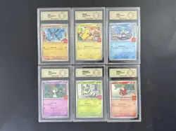 2025 Pokemon Japanese McDonald's PROMO /M-P 020/M-P Pikachu APH 10 Lot 6 erc #18 - Image 1