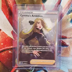 Cynthia's Ambition - 169/172 - Full Art Trainer - Pokemon Cards Lot #72 - Image 1