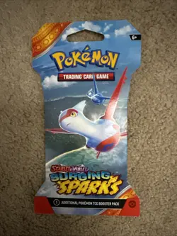 Pokemon TCG - SURGING SPARKS Sleeved Booster Pack Scarlet Violet Sealed/New !!!! - Image 1