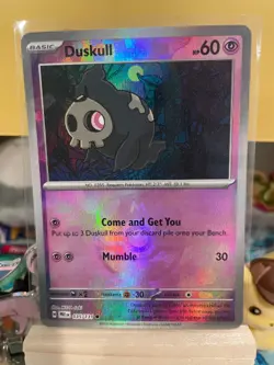 Duskull Master Ball Pattern (035/131) - Prismatic Evolutions - Pokemon TCG - NM - Image 1
