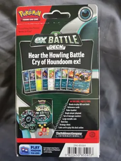 1 TCG Pokemon Ex Battle Deck HOUNDOOM EX 60 CARD DECK BRAND NEW SEALED💥 - Image 3
