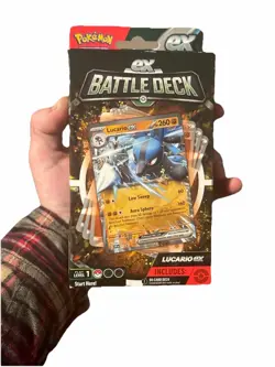 Pokemon Lucario EX Battle Deck New Sealed English TCG Fast Shipping - Image 1