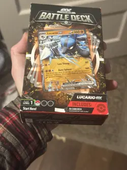 Pokemon Lucario EX Battle Deck New Sealed English TCG Fast Shipping - Image 2