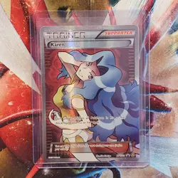 Karen - XY177a - Full Art Promo Trainer - Pokemon Cards Lot #71 - Image 1