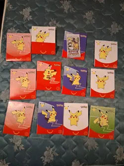 Pokemon 11x SEALED McDonald’s 25th Anniversary Packs From 2021 New. - Image 1