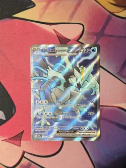 Pokemon Black Kyurem ex 218/191 SV08: Surging Sparks Full Art - NM - Image 1
