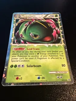 Meganium - HGSS08 - Pokemon Heart Gold Soul Silver Promo Holo HP - Image 3