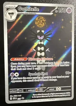 TCG Pokemon Gothitelle 211 Promo White Flare; Black Star Promo Near Mint - Image 2