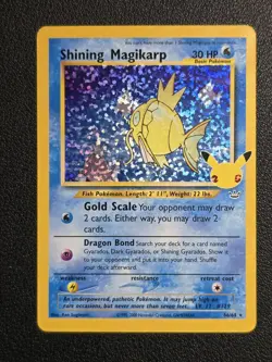Shining Magikarp 66/64 Celebrations: Classic Collection Holo POKEMON TCG MINT - Image 1