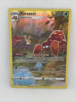 Parasect Trainer Gallery Ultra Rare - TG01/TG30 - Lost Origin Pokemon 2022 - Image 1