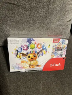 Pokemon TCG Scarlet & Violet Prismatic Evolutions Costco ETB Sealed - Image 1