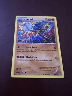 Lucario - XY140 - Holo Rare Promo Pokemon XY Promos NM - Image 1