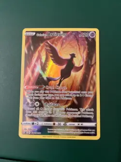 Pokemon TCG Galarian Articuno SWSH282 Black Star Promo Holo Full Art NM - Image 1