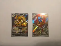 Riolu 010 + Alakazam 009 MEP Pokemon Mega Evolution ETB Black Star Promo IR Holo - Image 1