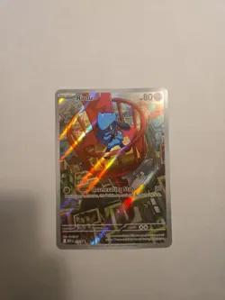 Riolu 010 + Alakazam 009 MEP Pokemon Mega Evolution ETB Black Star Promo IR Holo - Image 4