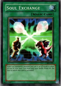 Yu-Gi-Oh! TCG Soul Exchange SDY-041 Unlimited Super Rare Foil Shift - Image 1