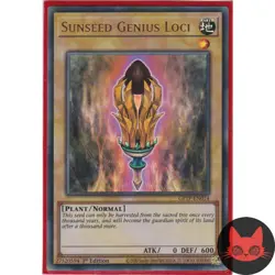 Yugioh Sunseed Genius Loci GFTP-EN014 Ultra Rare 1st Edition NM - Image 1