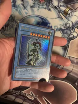 Black Luster Soldier 1st Edition Yu-Gi-Oh Card SYE-024 Ultra Rare LP/VLP (4) - Image 2