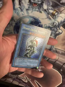 Black Luster Soldier 1st Edition Yu-Gi-Oh Card SYE-024 Ultra Rare LP/VLP (4) - Image 4
