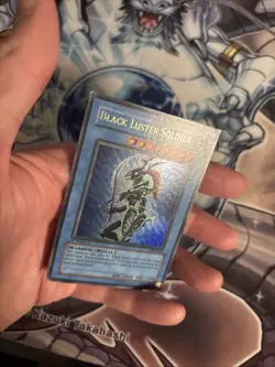 Black Luster Soldier 1st Edition Yu-Gi-Oh Card SYE-024 Ultra Rare LP/VLP (4) - Image 5