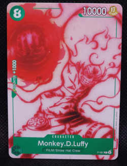 One Piece Card Game - Monkey.D.Luffy P-061 - NM - Image 1