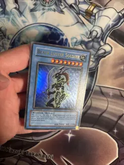 Black Luster Soldier 1st Edition Yu-Gi-Oh Card SYE-024 Ultra Rare LP/VLP (3) - Image 4