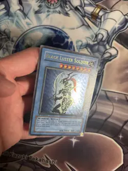 Black Luster Soldier 1st Edition Yu-Gi-Oh Card SYE-024 Ultra Rare LP/VLP (3) - Image 5