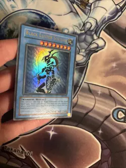 Black Luster Soldier 1st Edition Yu-Gi-Oh Card SYE-024 Ultra Rare LP/VLP (2) - Image 3